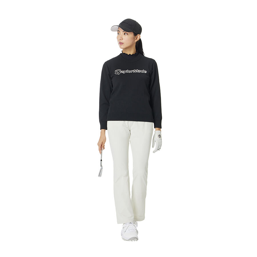 <TaylorMade>ゴルフ　アローズコラボ　ロゴワイドパンツ　ネイビ 別注】＜TaylorMade×UNITED ARROWS＞ ユニセックス ワイド ジョガーパンツ