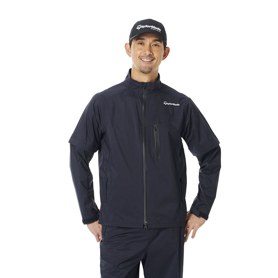 テーラーメイド 2WAY ゴルフレインウェア セットアップ XL サイズ調整可能 TaylorMade（テーラーメイド） レインスーツ 上下セット メンズ ゴルフ