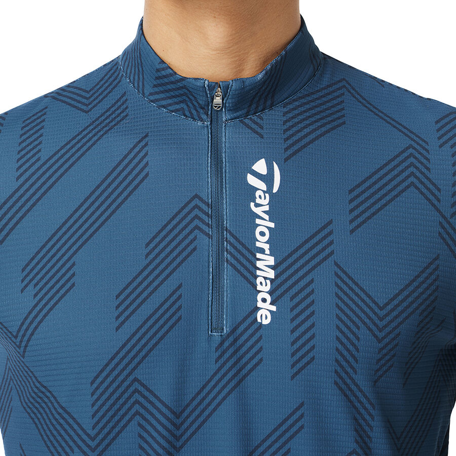TコントロールグラフィックL/Sジップモック｜APPAREL | TaylorMade