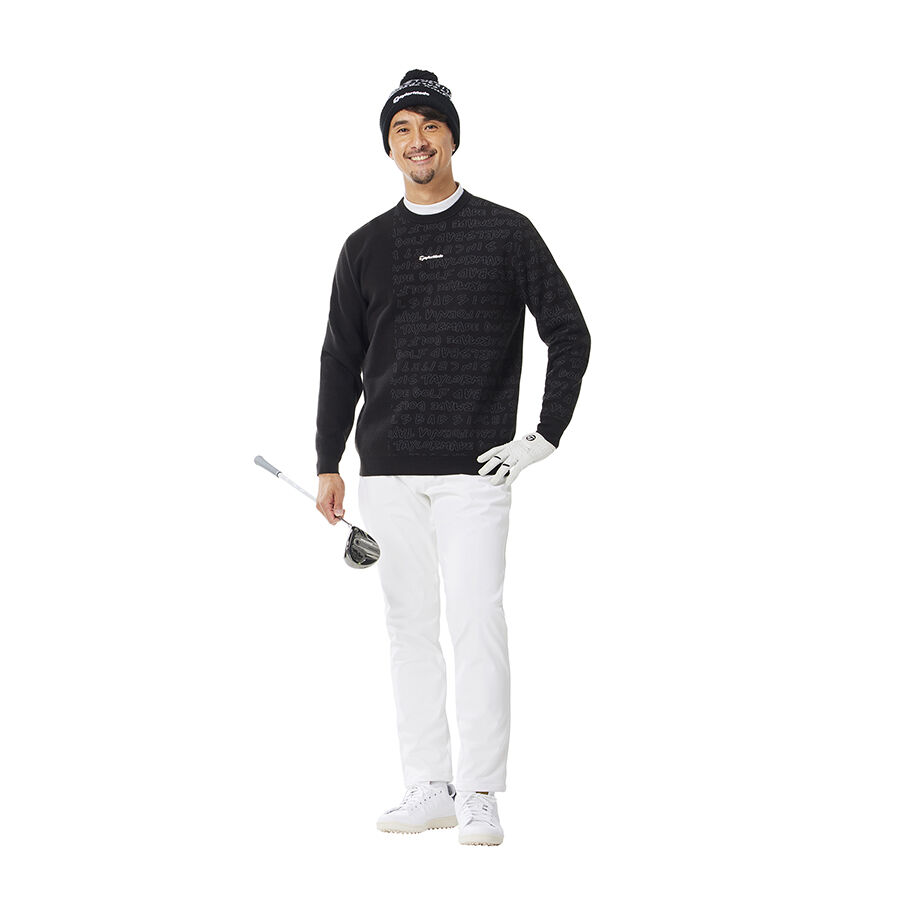 TaylorMade セーター Lサイズ ワーディンググラフィッククルーセーター｜APPAREL | TaylorMade Golf
