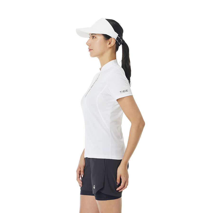 Ws】T-ICE T-AIR ソークールS/Sジップドモック｜APPAREL | TaylorMade