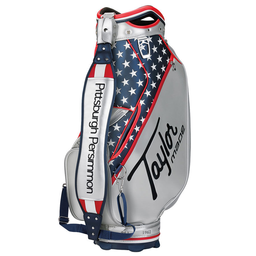 TaylorMade ゴルフバッグ チェッカーパターン TM25 Summr Comemrtv STAFF BAG｜BAG | TaylorMade Golf