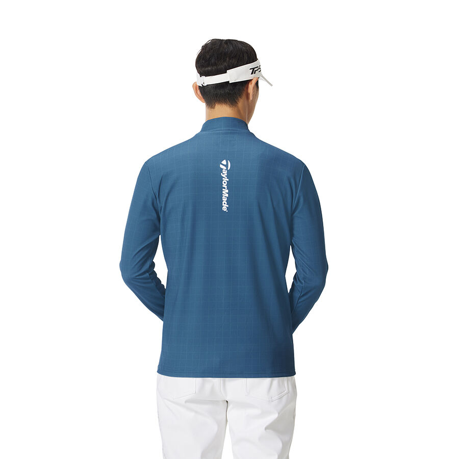 T-HEAT グリッドグラフィックL/Sモック｜APPAREL | TaylorMade Golf