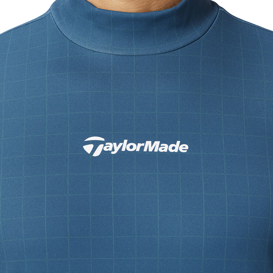 T-HEAT グリッドグラフィックL/Sモック｜APPAREL | TaylorMade Golf