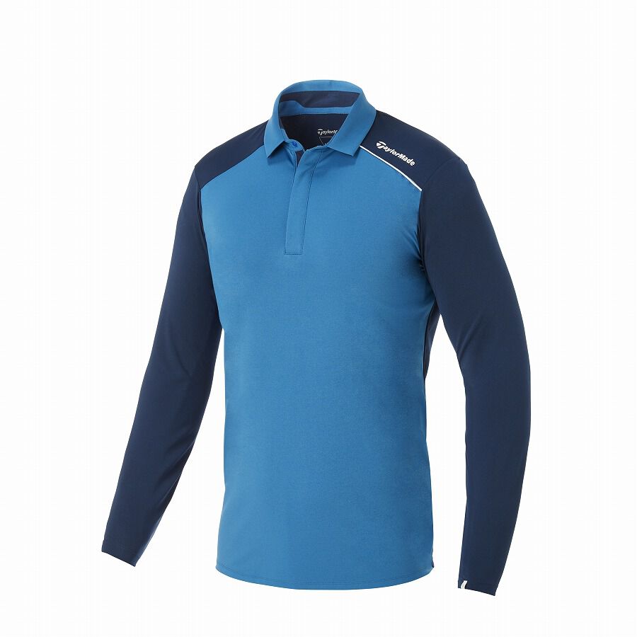 Taylormade Golf - 長袖シャツ - カラーブロックL/Sモック Taylormade Golf - 長袖シャツ - カラーブロックL/Sモック