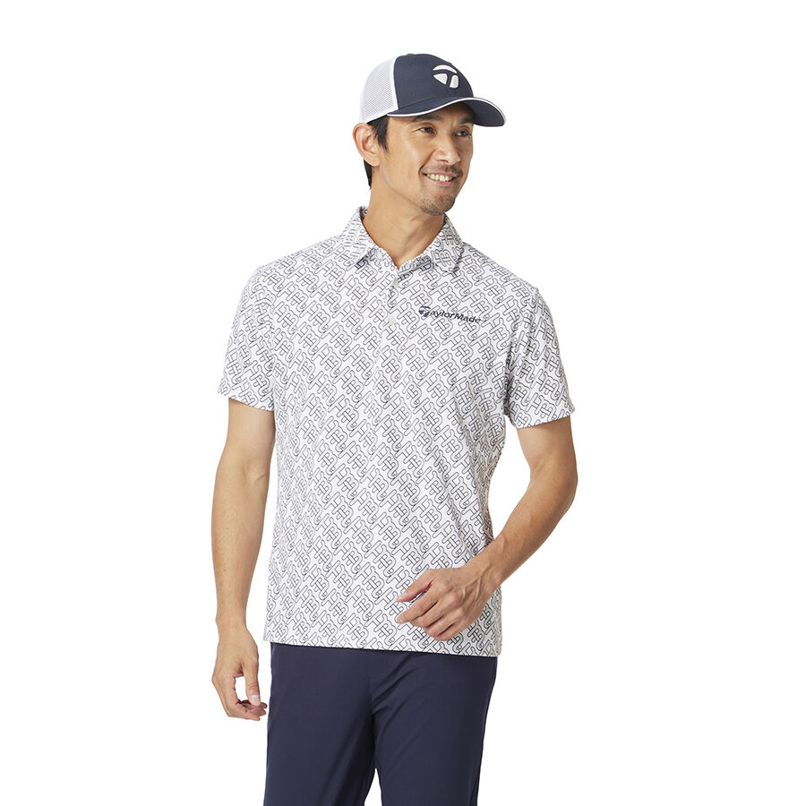 ゴルフウェア テーラーメイド ポロシャツモノグラムS/Sポロ UN682 モノグラムS/Sポロ｜APPAREL | TaylorMade Golf | テーラーメイド