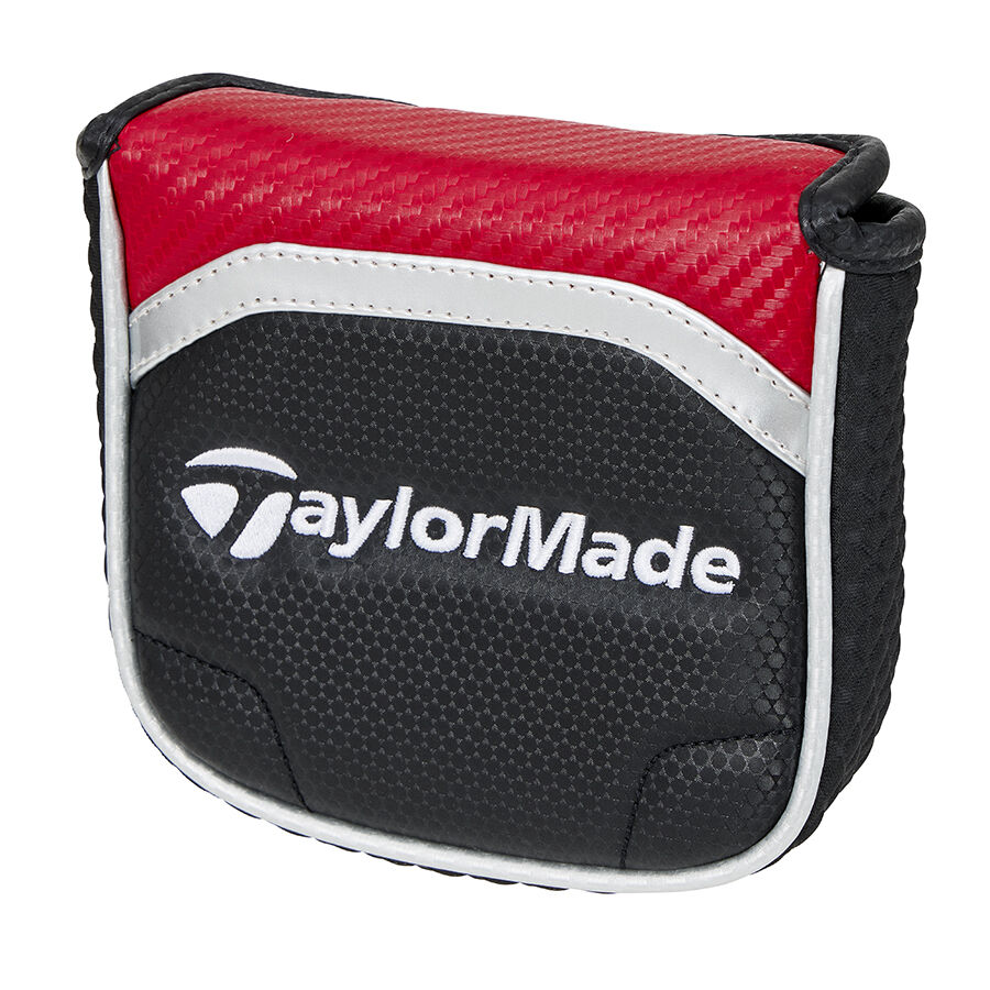 テーラーメイド ラウンドバッグ、ヘッドカバー、GTパター用ヘッドカバー TaylorMade (テーラーメイド) ヘッドカバー ブラックxレッド マレット