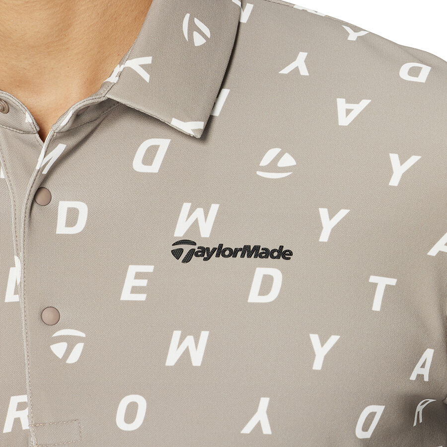 T-HEAT レターグラフィックL/Sポロ｜APPAREL | TaylorMade Golf