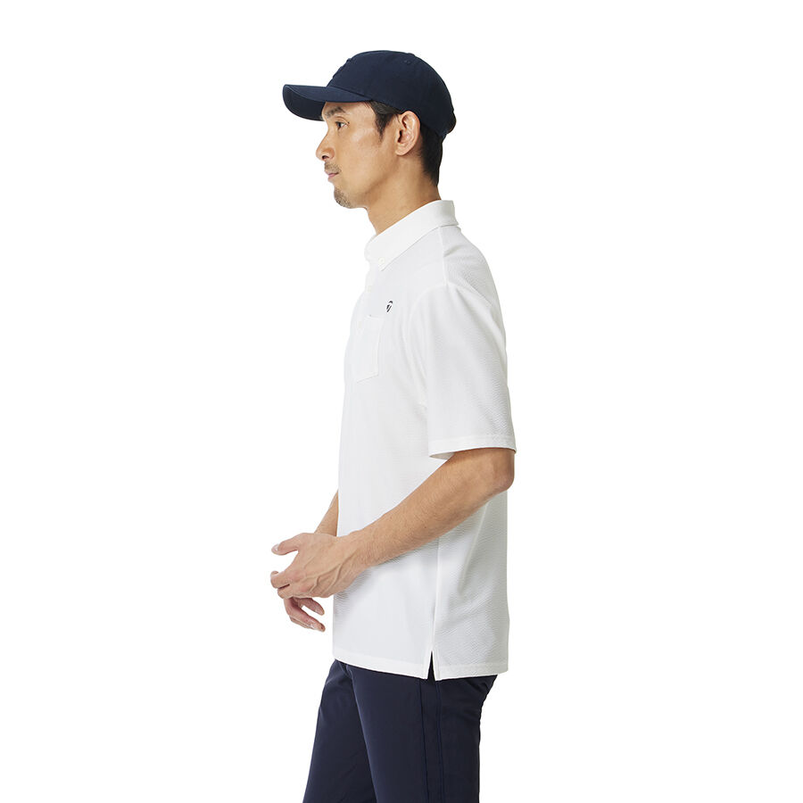 【ゴルフ・M新品】 Stüssy × FL アトミックリング ポロシャツ 白 ゴルフ・S新品 】Stüssy × FL アトミックリング ポロシャツ 白 【公式