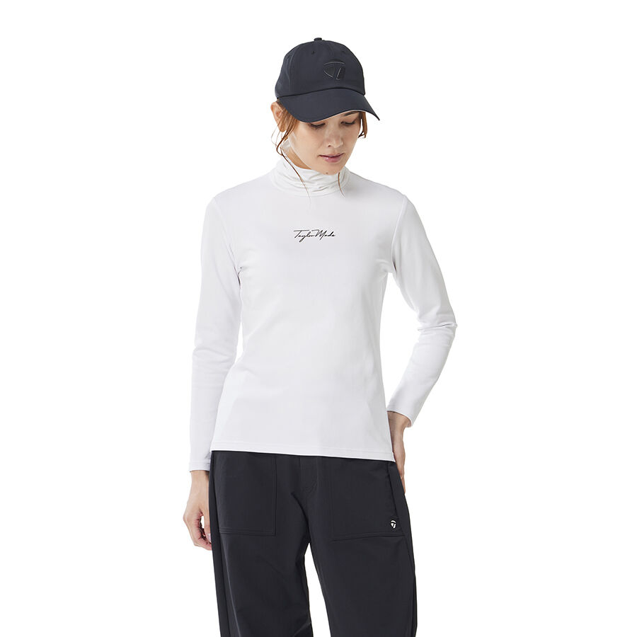 テーラーメイド  ゴルフインナー Ws】スクリプトロゴL/Sモック｜APPAREL | TaylorMade Golf