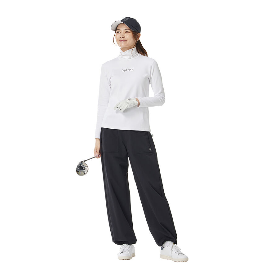 Ws】スクリプトロゴL/Sモック｜APPAREL | TaylorMade Golf