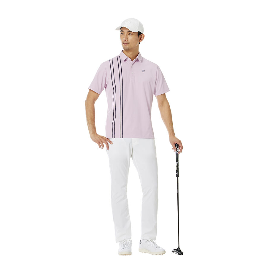 バーチカルストライプS/Sポロ｜APPAREL | TaylorMade Golf