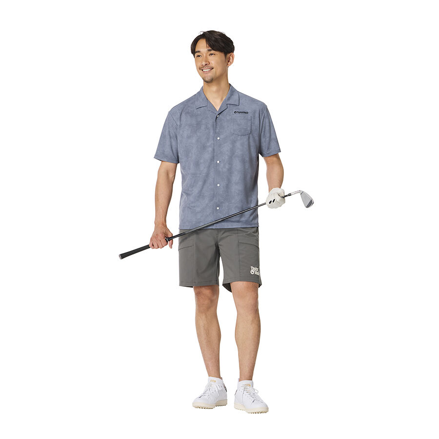HT TIE-DYE SUMMER S/S OPEN COLLAR SHIRT｜APPAREL | TaylorMade Golf