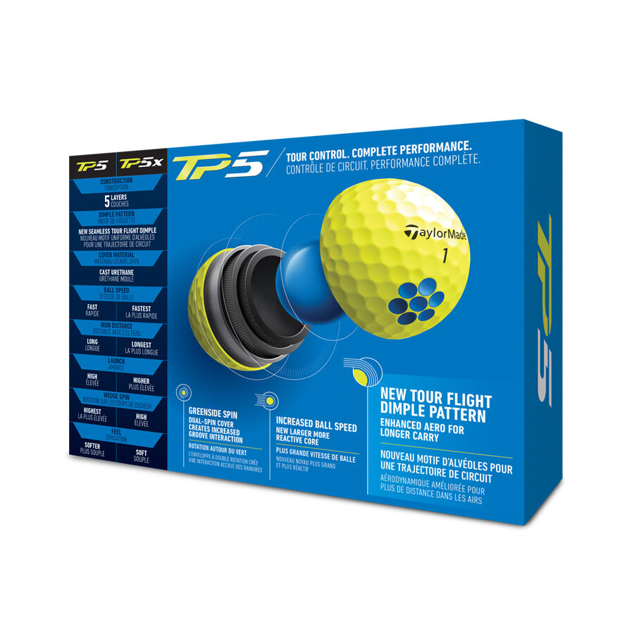 TP5 イエロー ボール | TaylorMade Golf | テーラーメイド ゴルフ公式