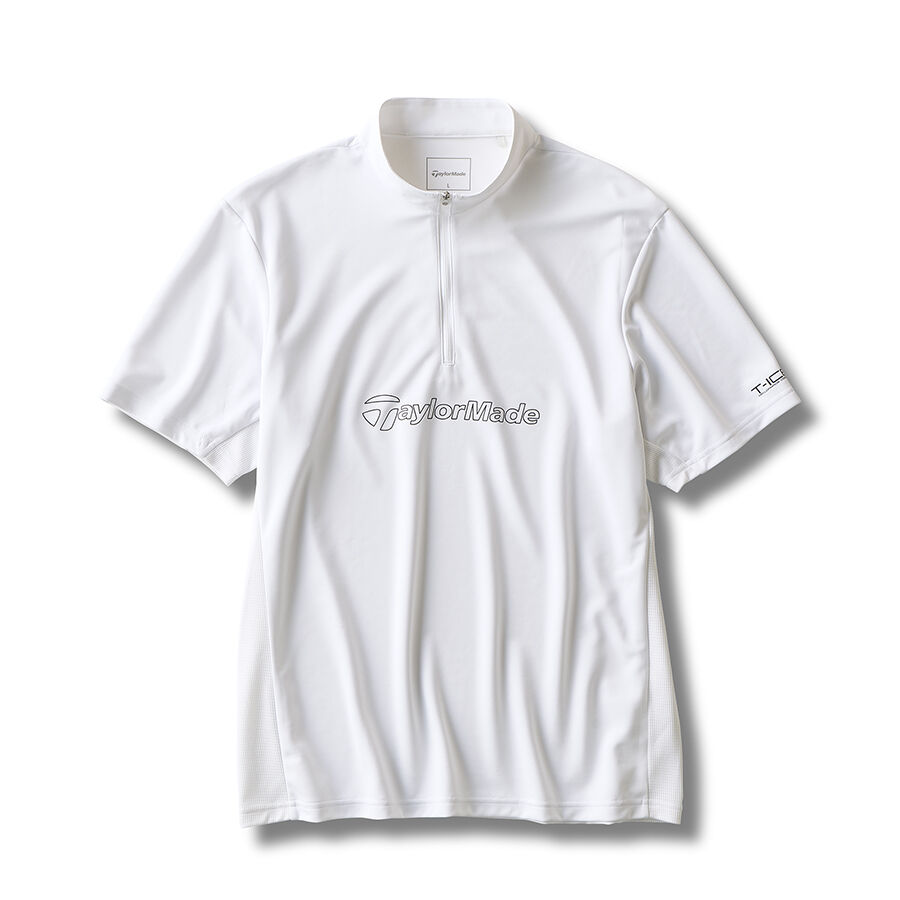TaylorMade テーラーメイド　メンズ　ゴルフ　シャツ　ハーフジップ　XO T-ICE ハーフジップS/Sモック｜APPAREL | TaylorMade Golf