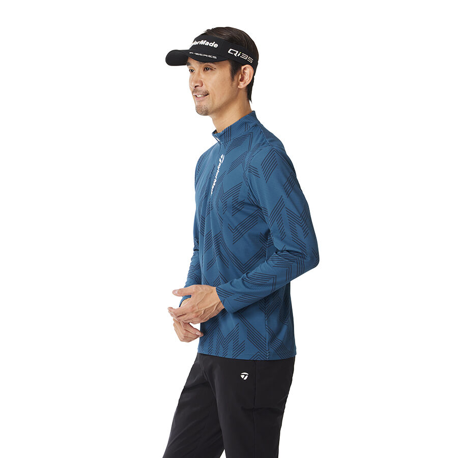 TコントロールグラフィックL/Sジップモック｜APPAREL | TaylorMade