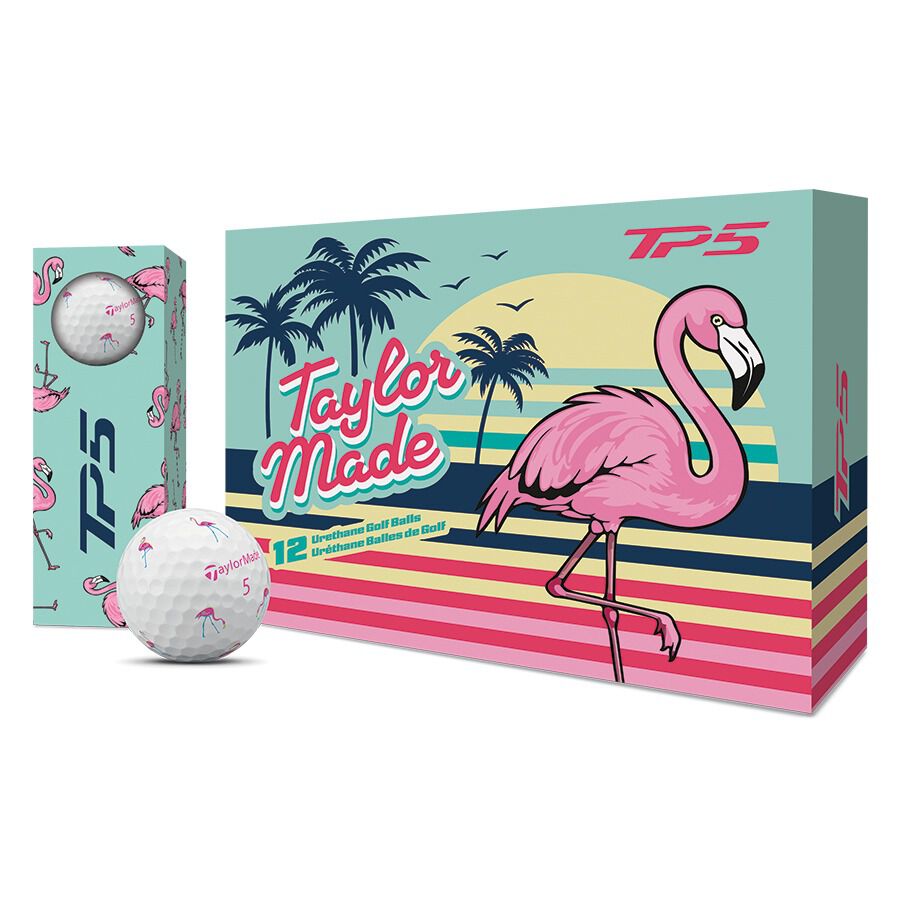 限定品】TP5/TP5x pix Flamingo Golf Balls