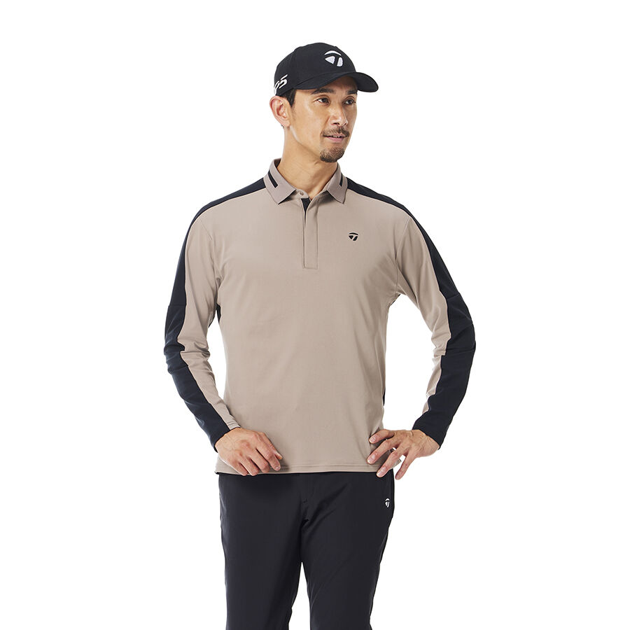 テーラーメイド メンズ　長袖　バイカラー 長袖シャツ | TaylorMade Golf | テーラーメイド ゴルフ公式サイト