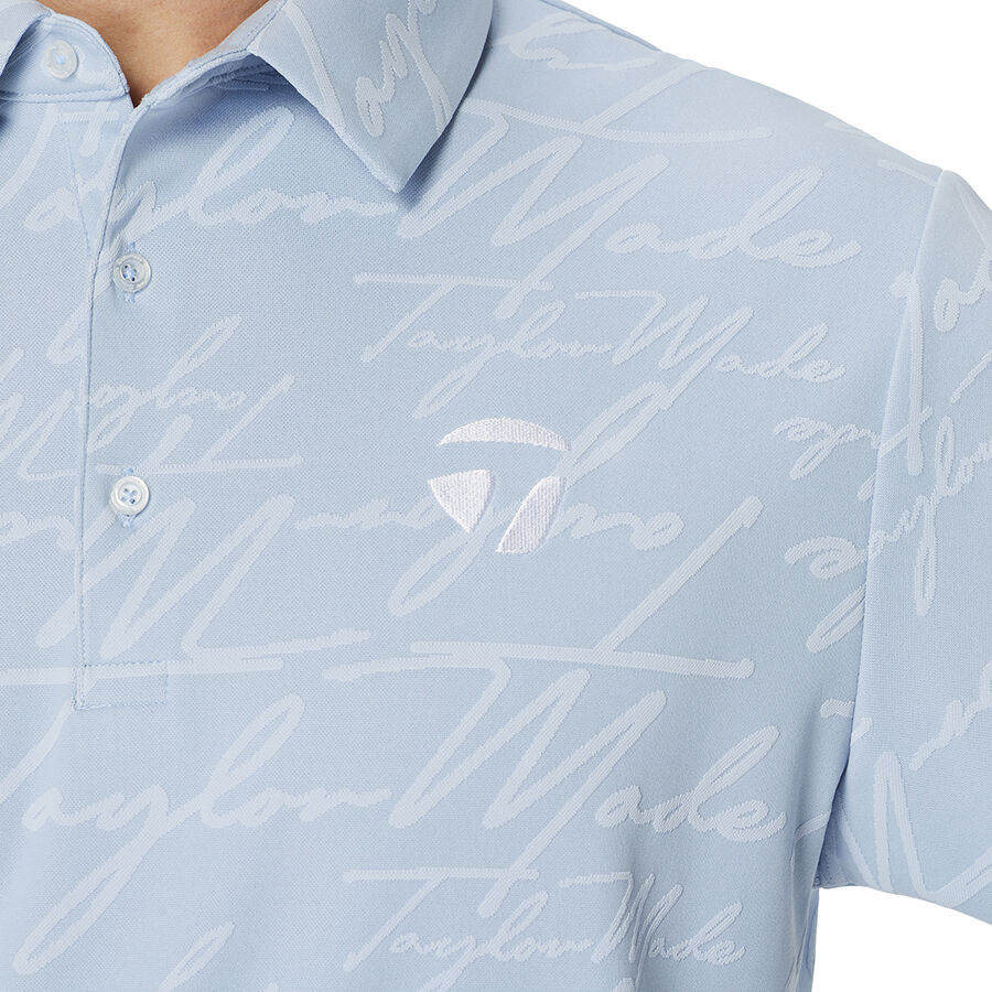スクリプトジャガードS/Sポロ｜APPAREL | TaylorMade Golf