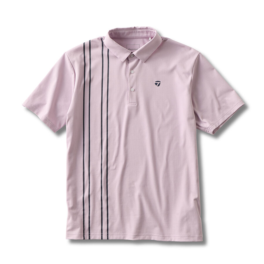バーチカルストライプS/Sポロ｜APPAREL | TaylorMade Golf