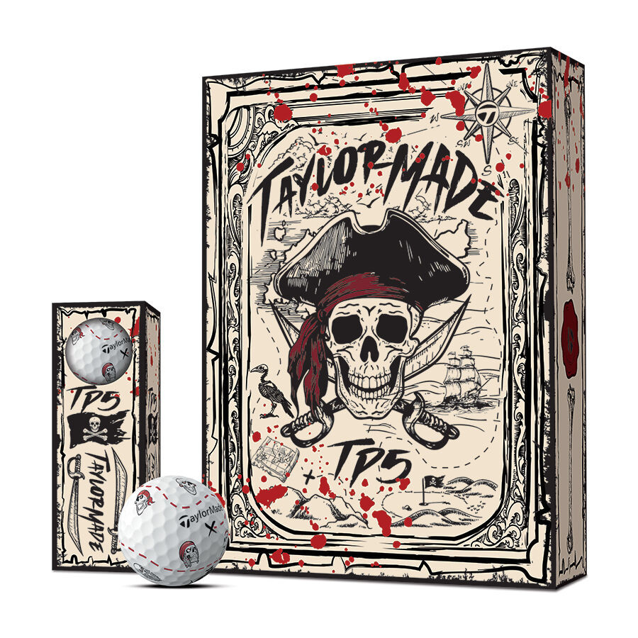 テーラーメイド TP5x pix pirate ゴルフボール 限定品 新品未使用 限定品】TP5/TP5x pix Pirates