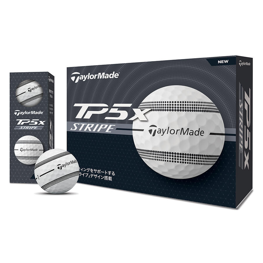 NEW TP5x ストライプ ボール | NEW TP5x STRIPE BALL | TaylorMade