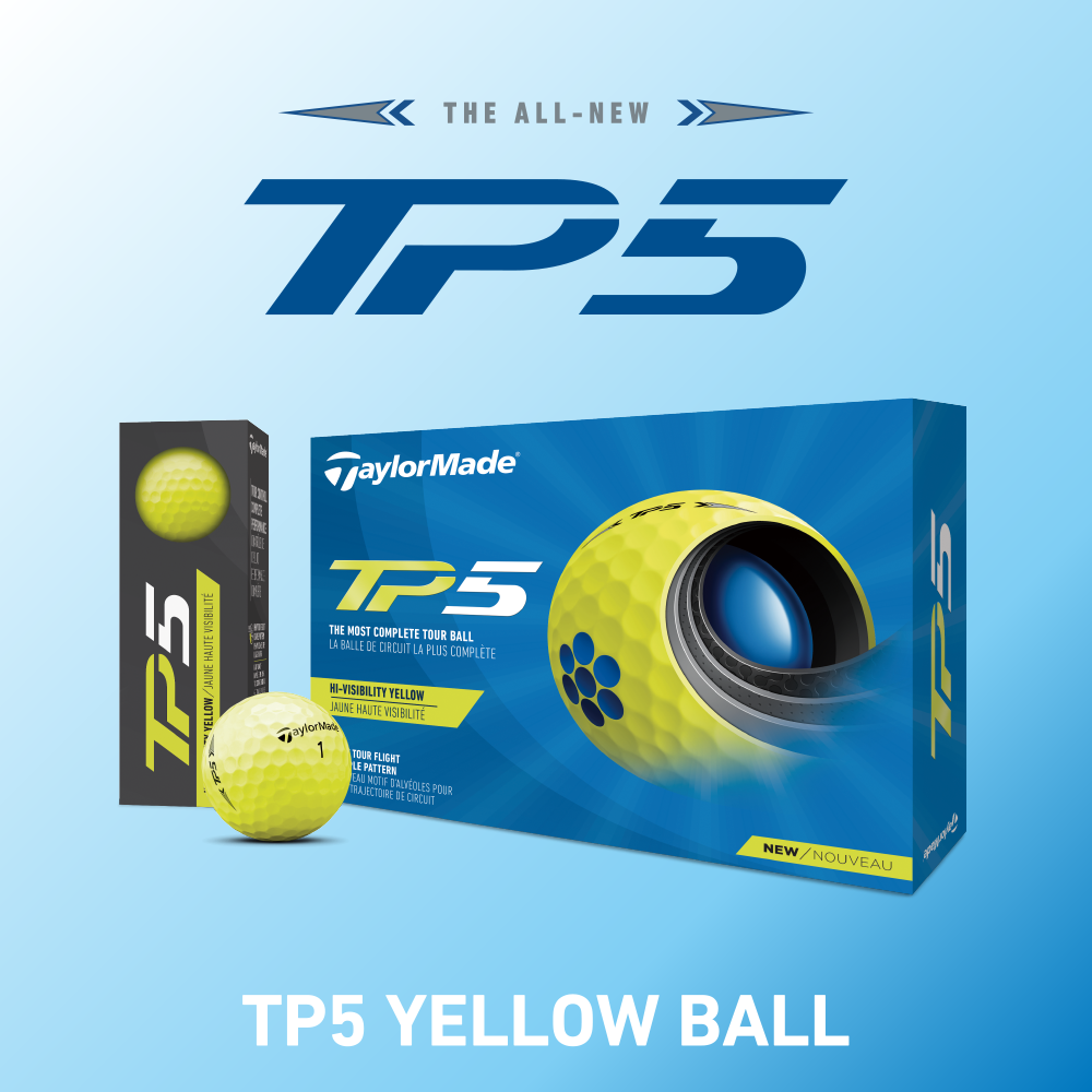 安心の長期保証 新品　TP5 ゴルフボール 5ダース　イエロー　テーラーメイド その他