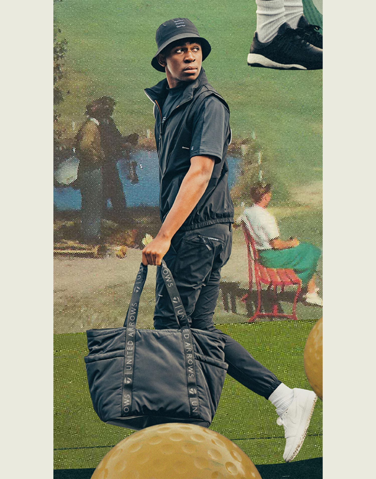 Taylormade×united arrows 2WAYフルジップジャケット