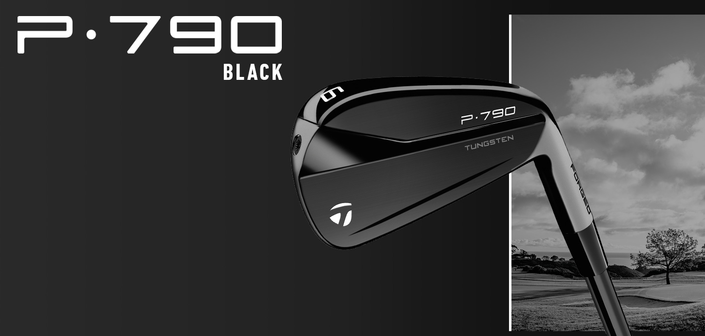 限定品】テーラーメイド P790 BLACK '21 アイアン (5-P) 限定品】テーラーメイド P790 BLACK '21 アイアン (5-P)