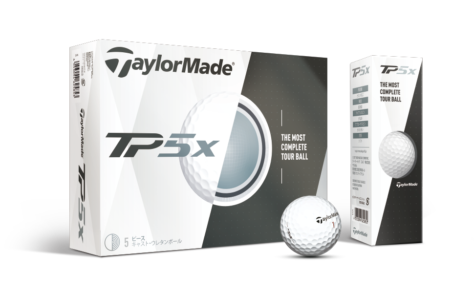 テーラーメイド「TP5」「TP5x」 4代目は新開発コアで“ソフ飛び系”に｜GDO ゴルフダイジェスト・オンライン