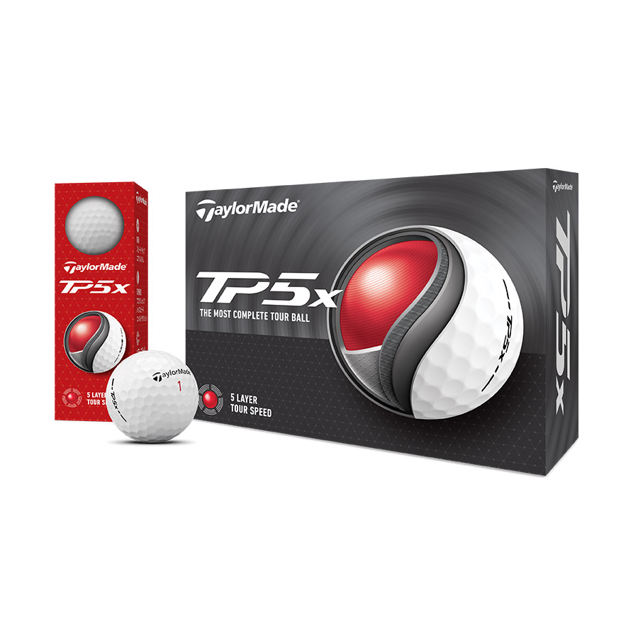 TaylorMade TP5X STRIPE 24個入り NEW TP5x ストライプ ボール | NEW TP5x STRIPE BALL