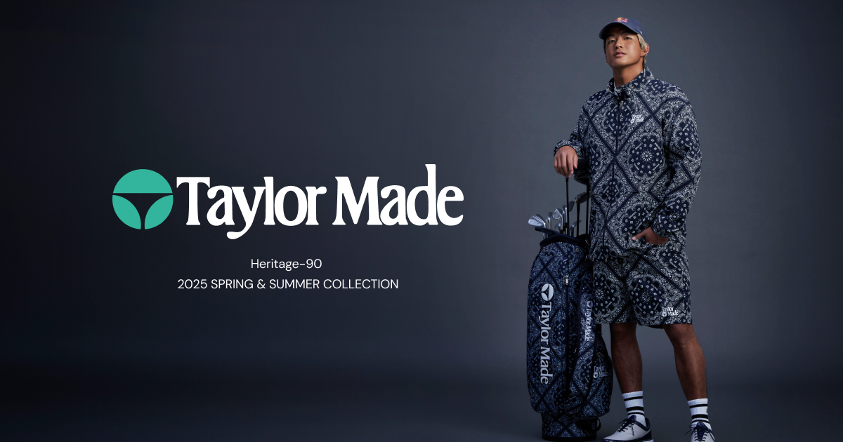 2025 TaylorMade Apparel Heritage-90 COLLECTION｜テーラーメイド