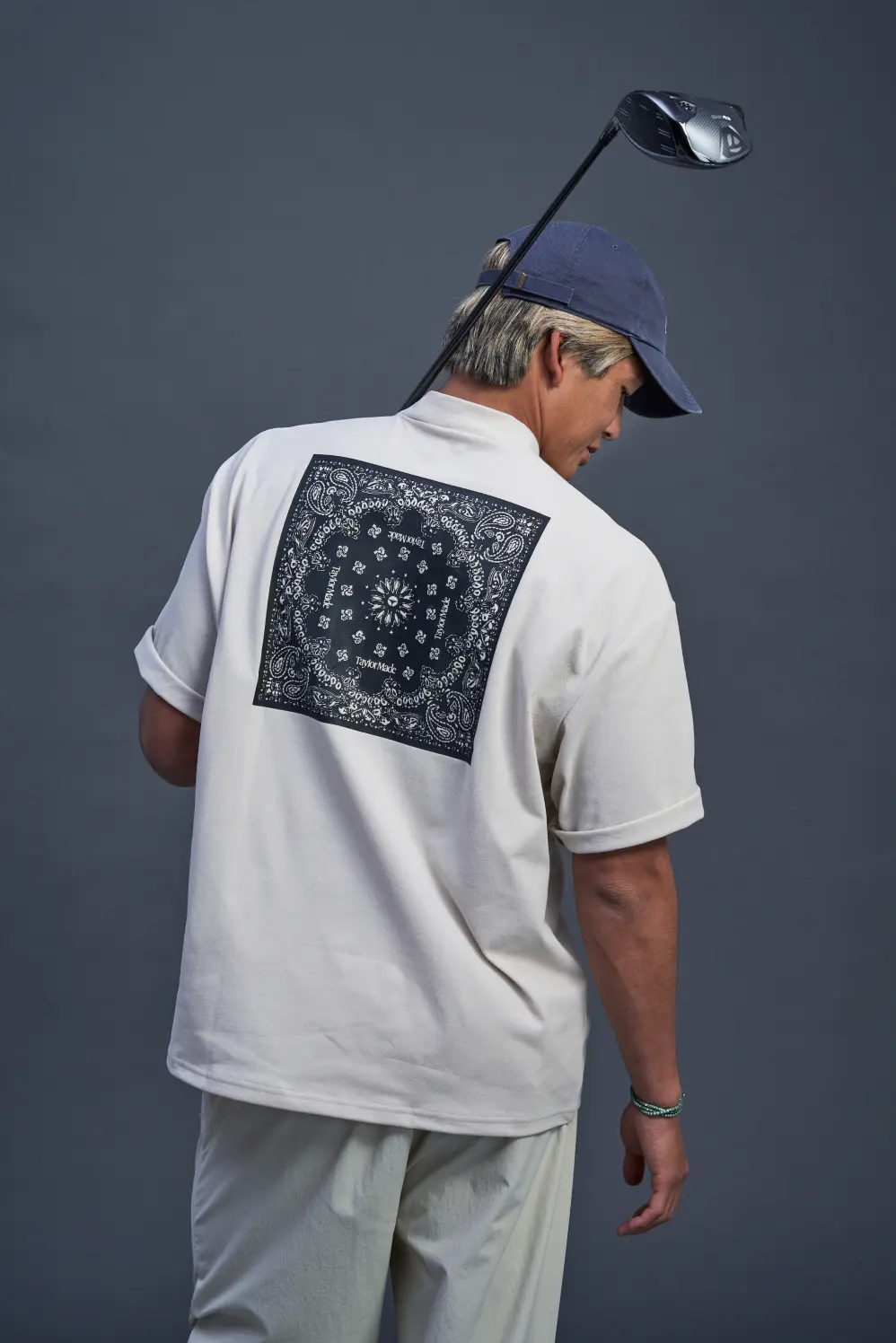 テーラーメイド HT ヘリテージ ブロックジャケット XO 定価22,000円 2025 TaylorMade Apparel Heritage-90 COLLECTION｜テーラーメイド