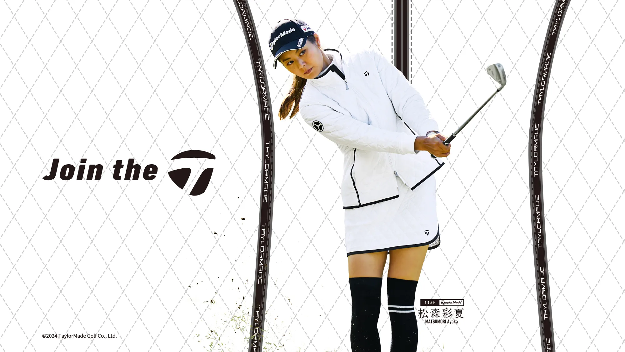 再お値下げ☆【TaylorMade】 テーラーメイド☆ ホワイトとベージュニット TaylorMade Apparel FALL&WINTER 2024 特設サイト | TaylorMade Golf