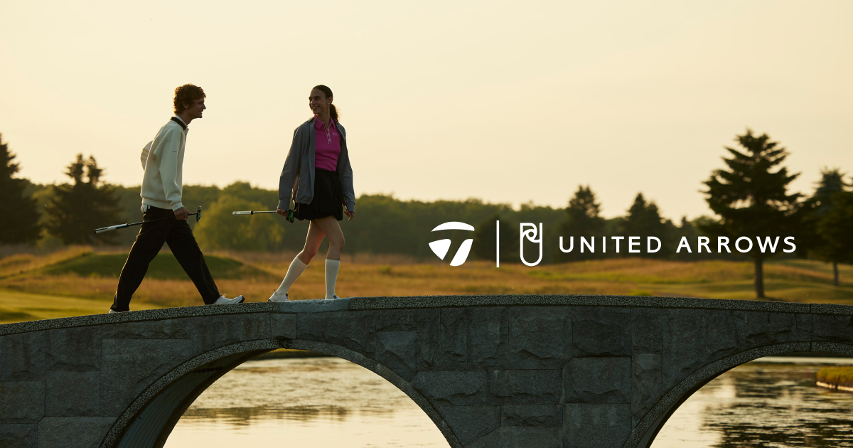 テーラーメイド✖️アローズコラボ　パープル長袖 セットアップ TaylorMade × UNITED ARROWS Collection Fall & Winter 2025