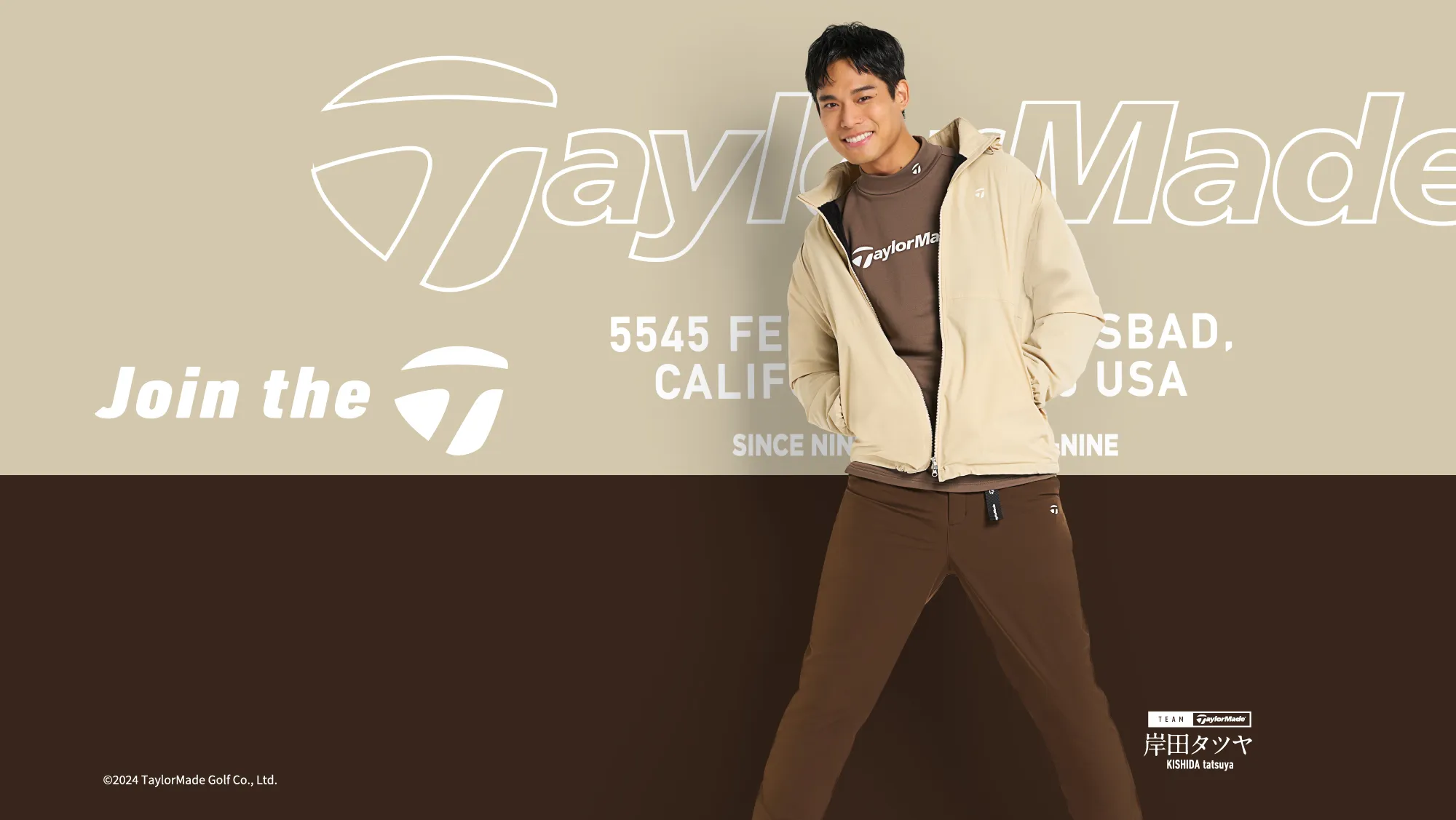 TaylorMade Apparel FALL&WINTER 2024 特設サイト | TaylorMade Golf