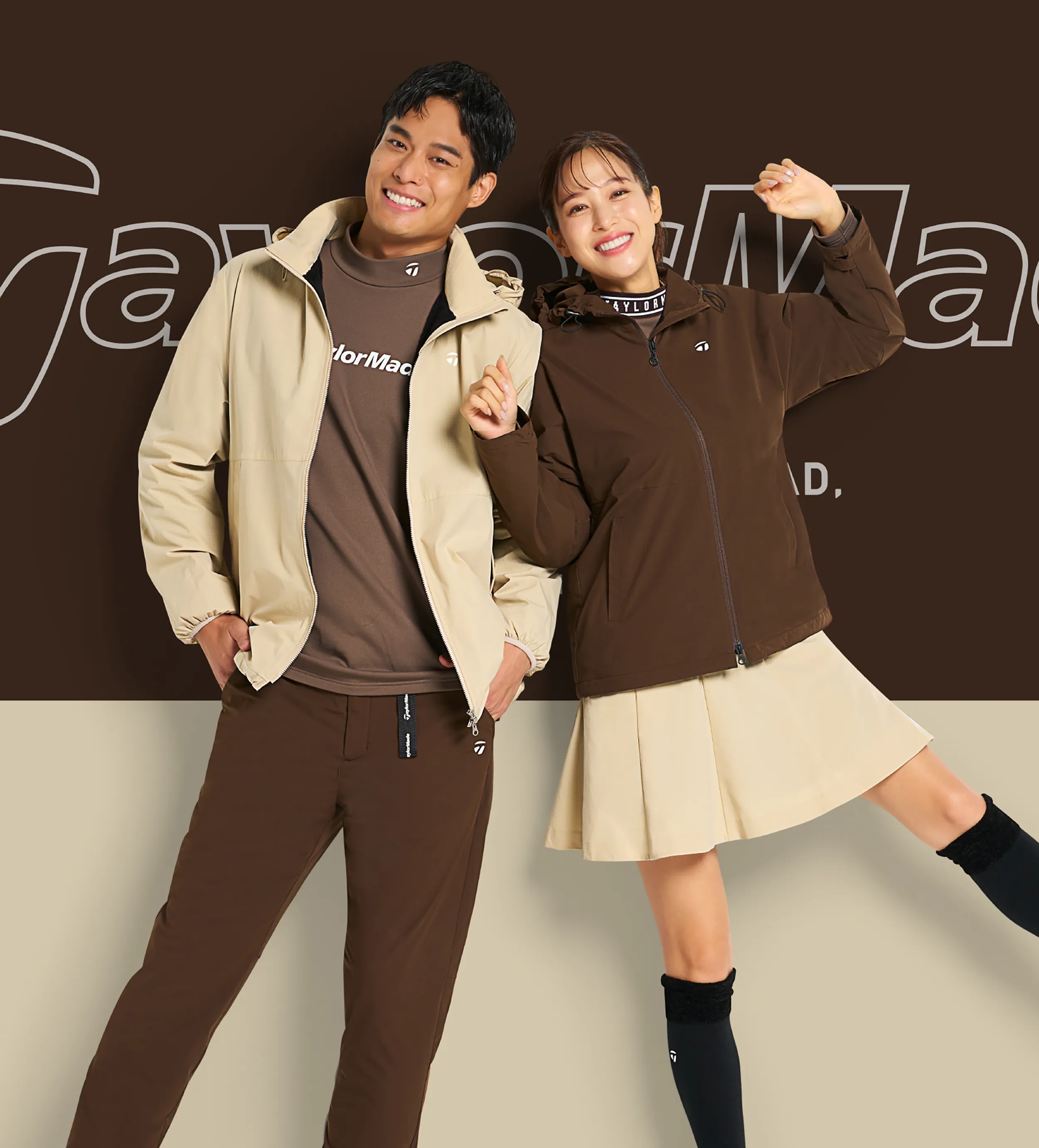 TaylorMade ゴルフ ジャケット XO ベージュ dショッピング