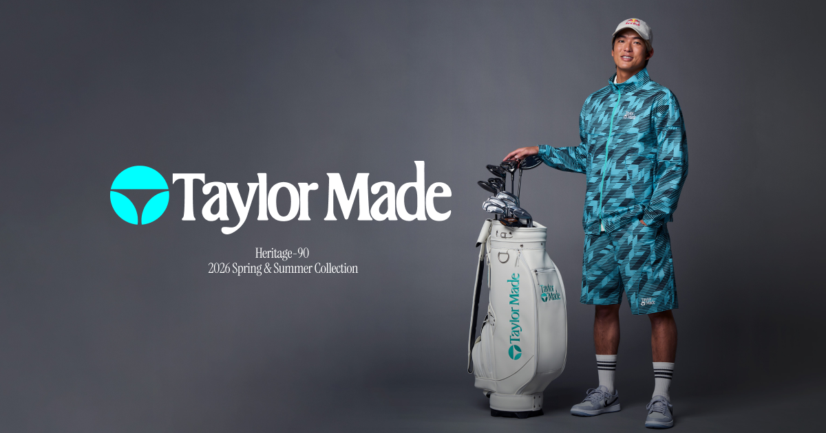 2026 TaylorMade Apparel Heritage-90 COLLECTION｜テーラーメイド