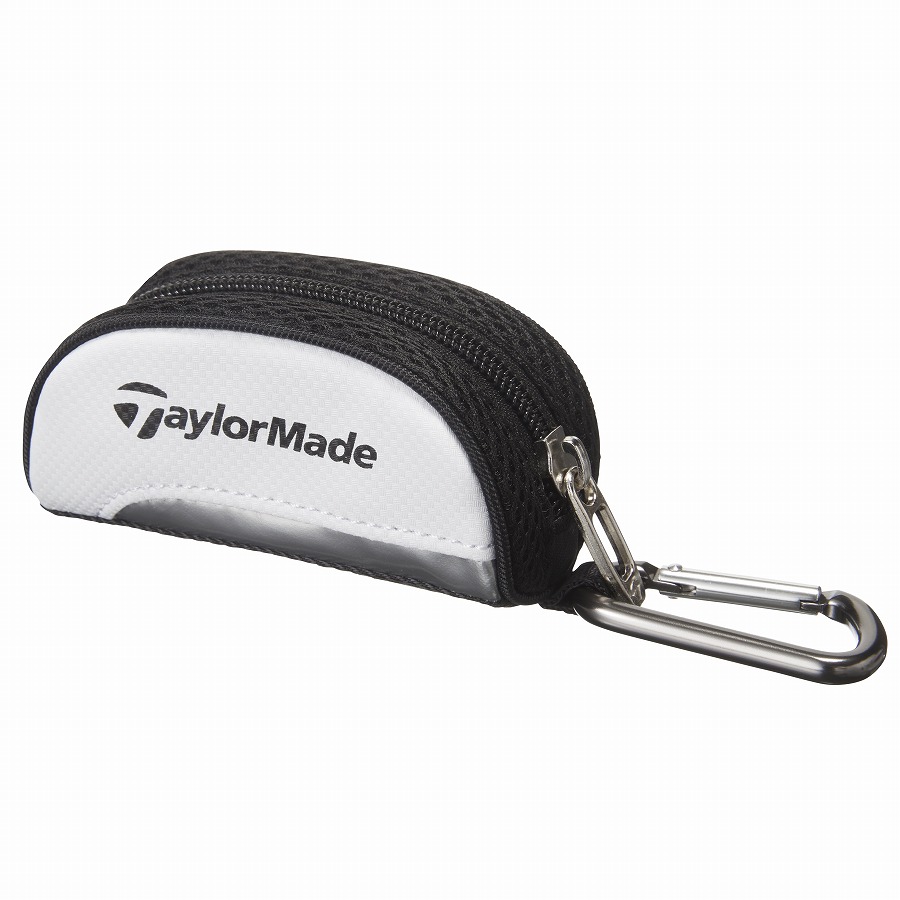 【TaylorMade Golf/テーラーメイドゴルフ】トゥルーライト ボールケース / ホワイト/ブラック