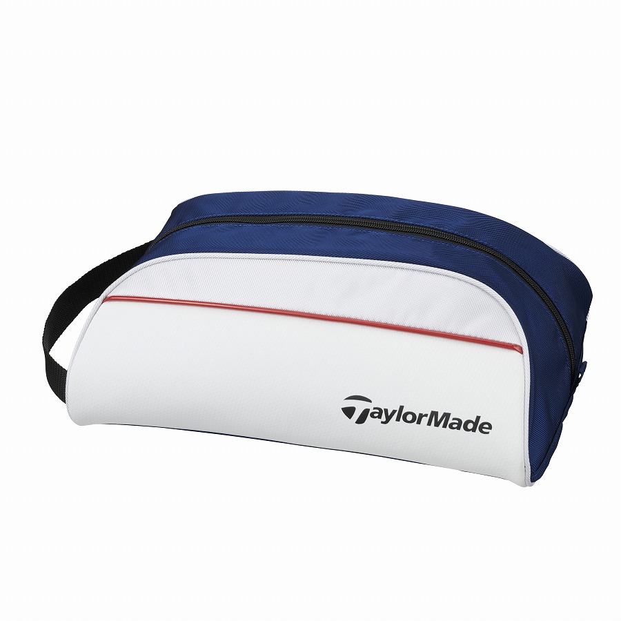 【TaylorMade Golf/テーラーメイドゴルフ】TM22 トゥルーライトシューズケース / White Navy Red