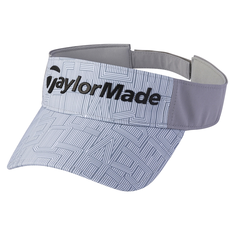 【TaylorMade Golf/テーラーメイドゴルフ】TM グラフィック バイザー / Grey