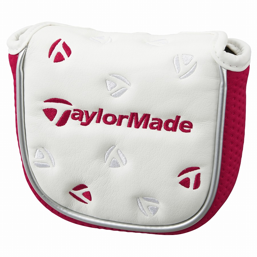 【TaylorMade Golf/テーラーメイドゴルフ】メタルT パターカバー マレット / White/Red【送料無料】