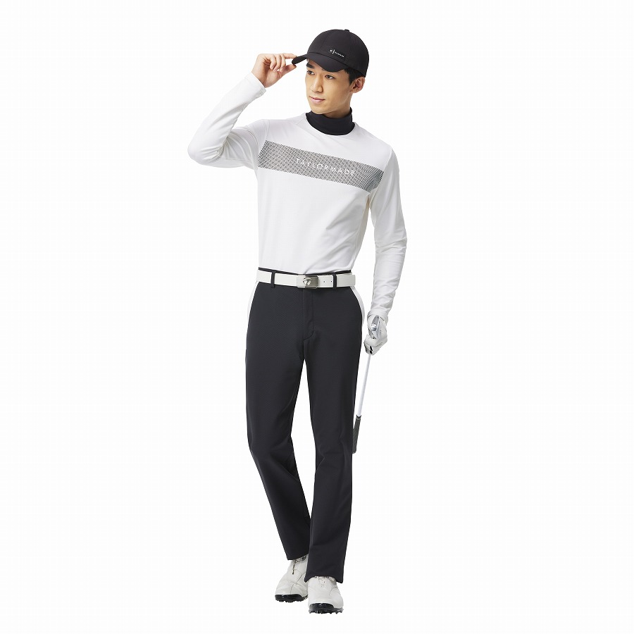 【TaylorMade Golf/テーラーメイドゴルフ】TMGフルボタンシャツ / White【送料無料】