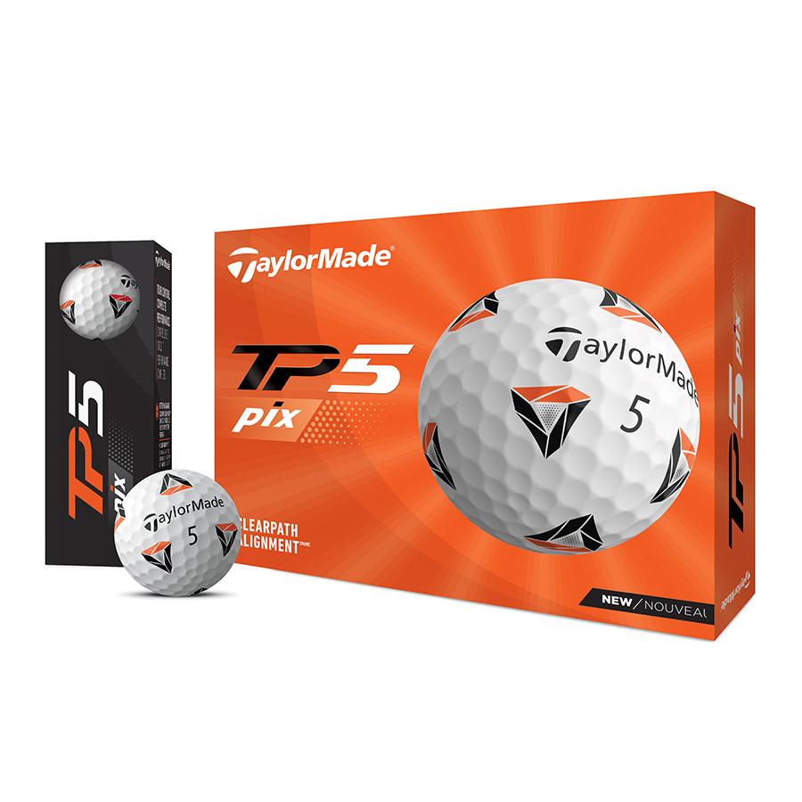 【TaylorMade Golf/テーラーメイドゴルフ】New TP5 Pix ボール / 【送料無料】