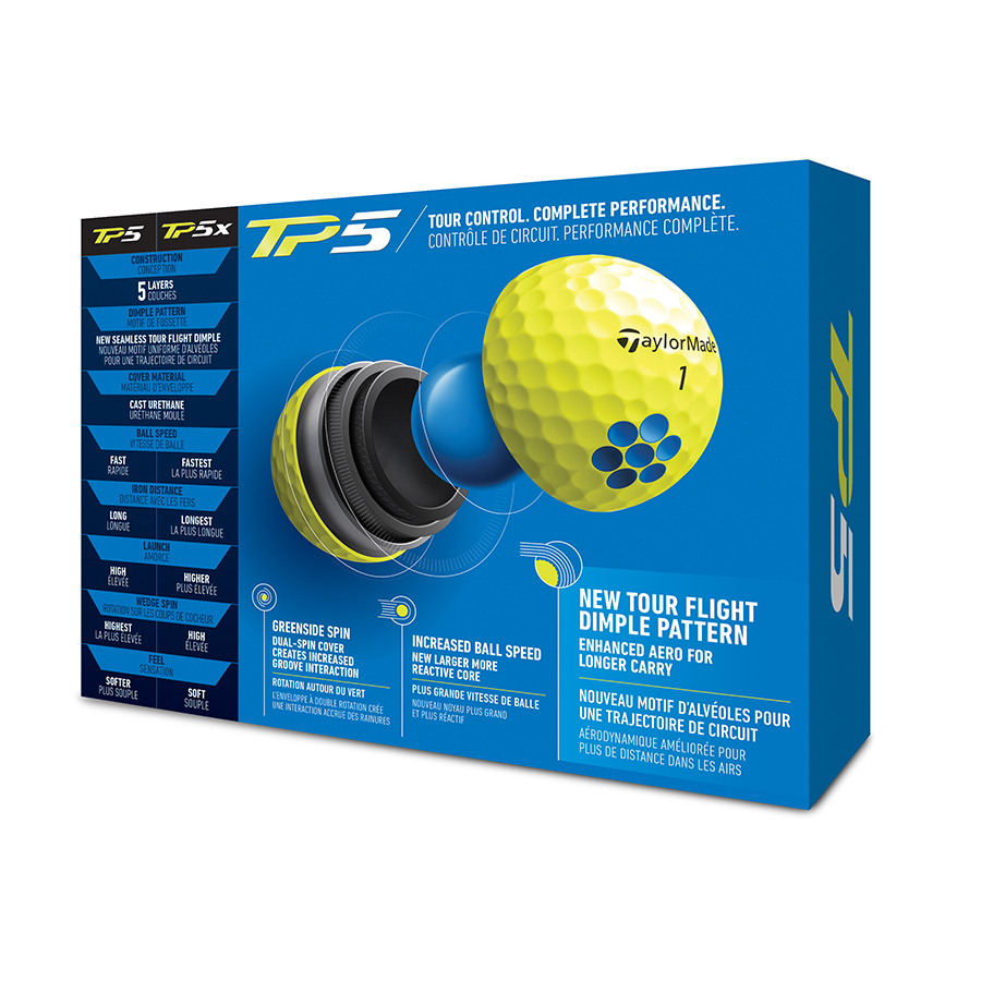 New TP5 / TP5x ボール | TaylorMade Golf | テーラーメイド ゴルフ 