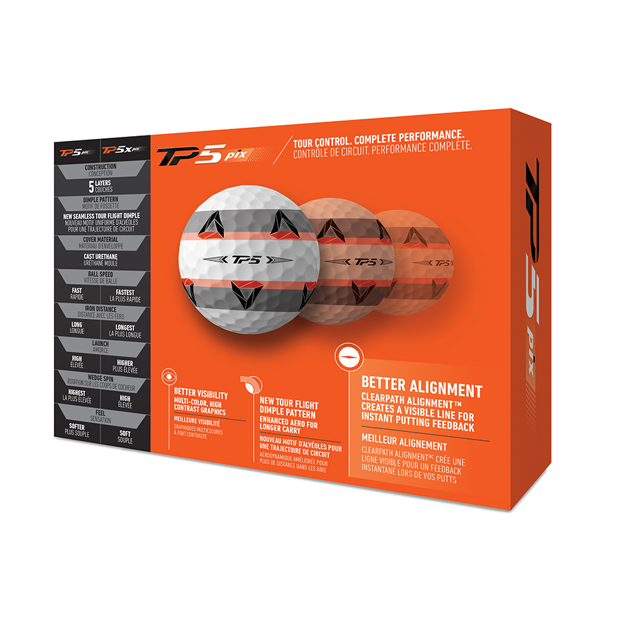 New TP5 Pix ボール | New TP5 pix Ball | TaylorMade Golf ...