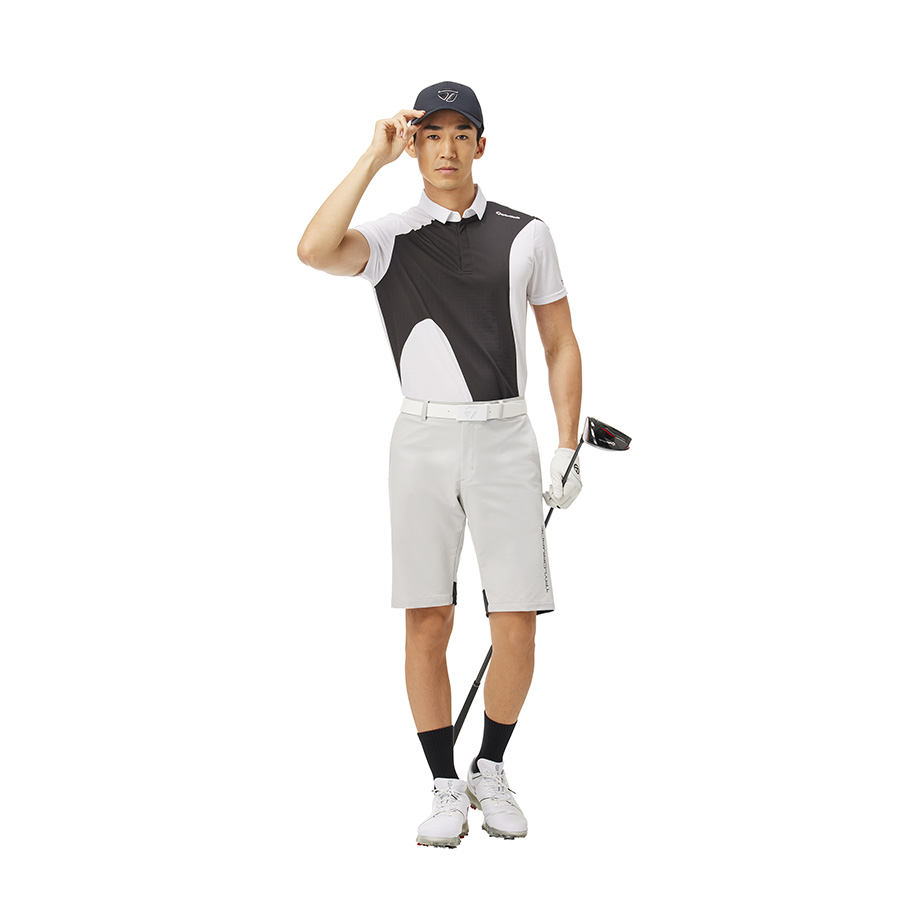 【TaylorMade Golf/テーラーメイドゴルフ】T-ICEメタルＴ S/Sポロ / White【送料無料】