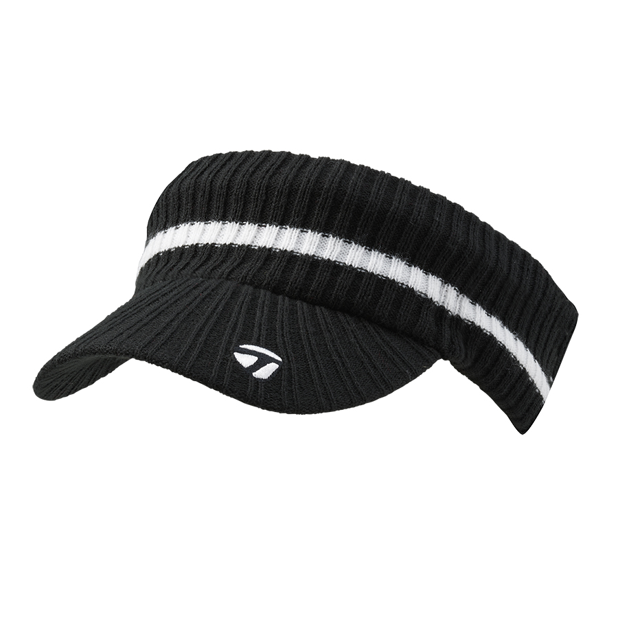 【TaylorMade Golf/テーラーメイドゴルフ】TM22 ウィンターニットバイザー / Black