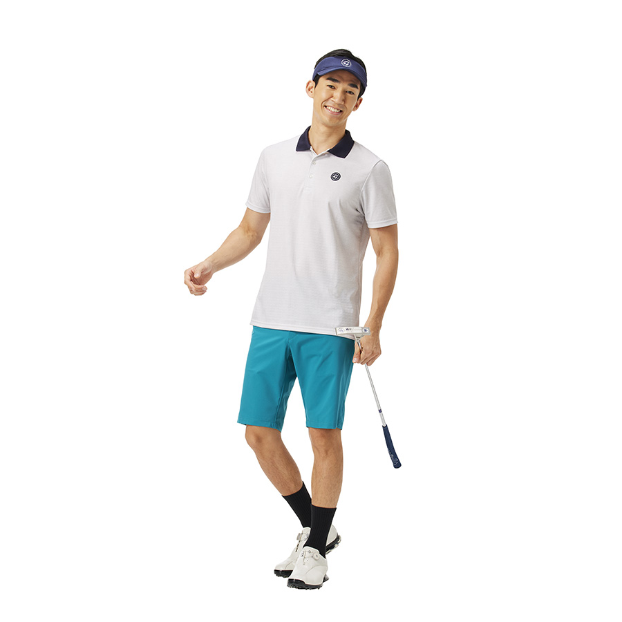 【TaylorMade Golf/テーラーメイドゴルフ】T-ICEヘザーS/Sポロ / Light Gray【送料無料】
