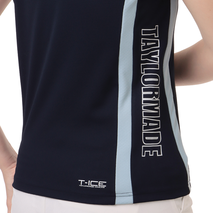 美品】TaylorMade テーラーメイド T-ICE モックネックシャツ S ゴルフ